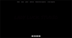Desktop Screenshot of ladyluckstudio.com